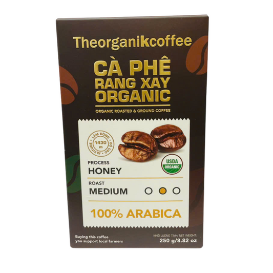 Organic Roasted & Ground Coffee 100% Arabica