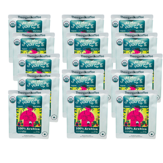 Organic drip coffee 100% Arabica | Combo 15 bag
