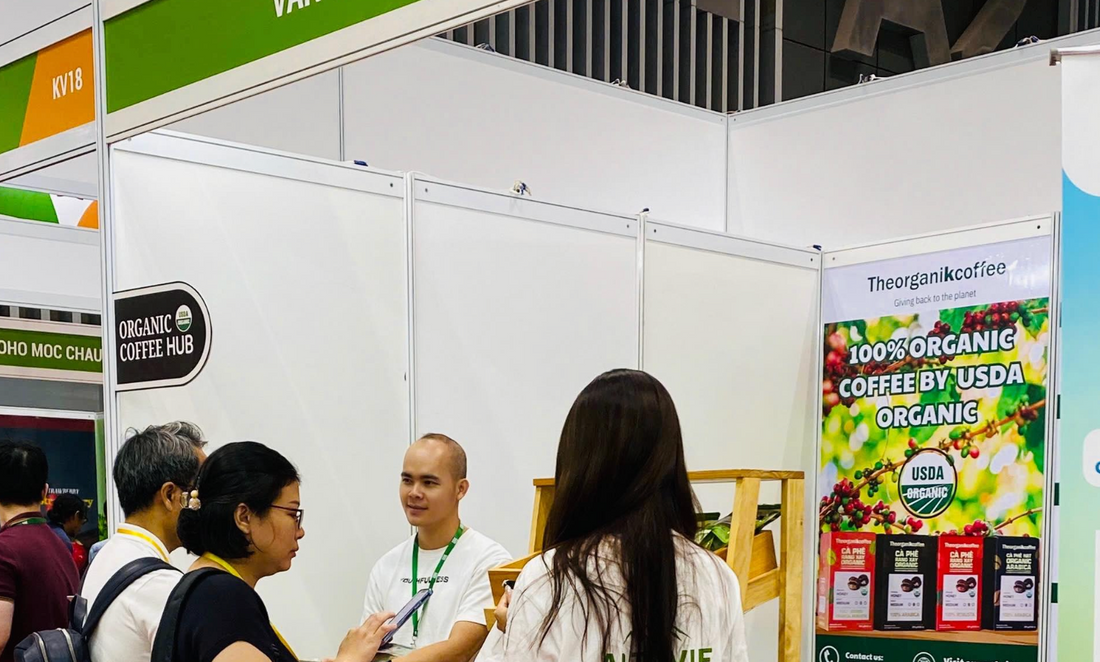 TheorganiKcoffee at Vietnam FoodExpo 2025 – Showcasing World-Class Organic Coffee Excellence