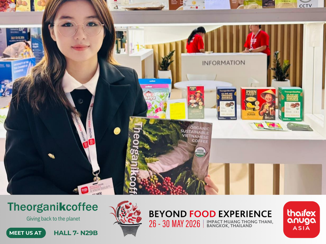 TheorganiKcoffee Selected for the Organic Showcase at THAIFEX – Anuga Asia 2026